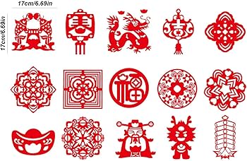 Amazon.co.jp: 中国の切り紙アート、中国の切り紙, 中国の切り紙アート